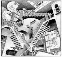M.C. Escher's Relativity