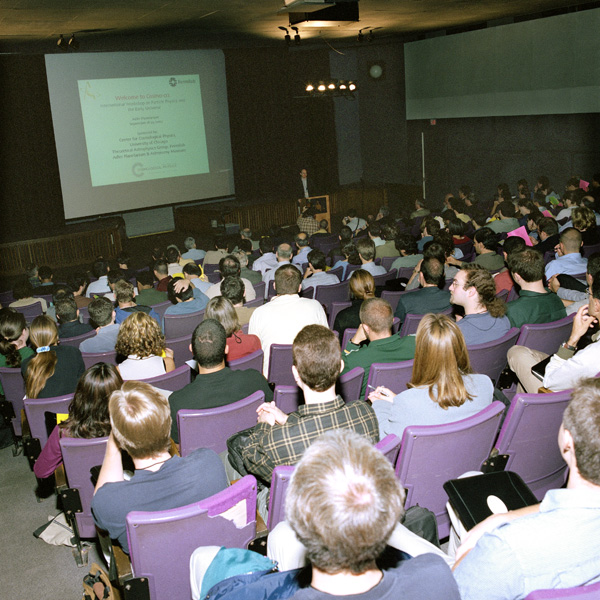 The 264-seat auditorium was crowded. There were 265 participants.