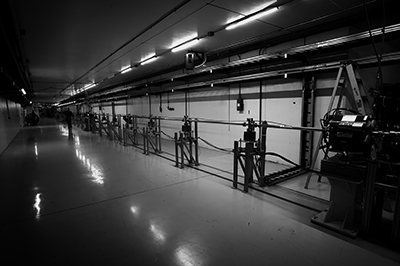 Section of the Fermilab Accelerator Science and Technology (FAST) Superconducting RF (SRF) Linac